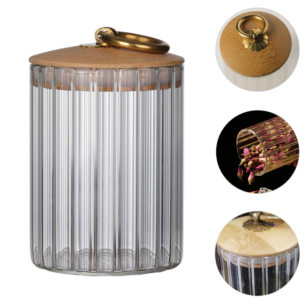 Food Storage Organization - Airtight Glass Storage Jars for Tea