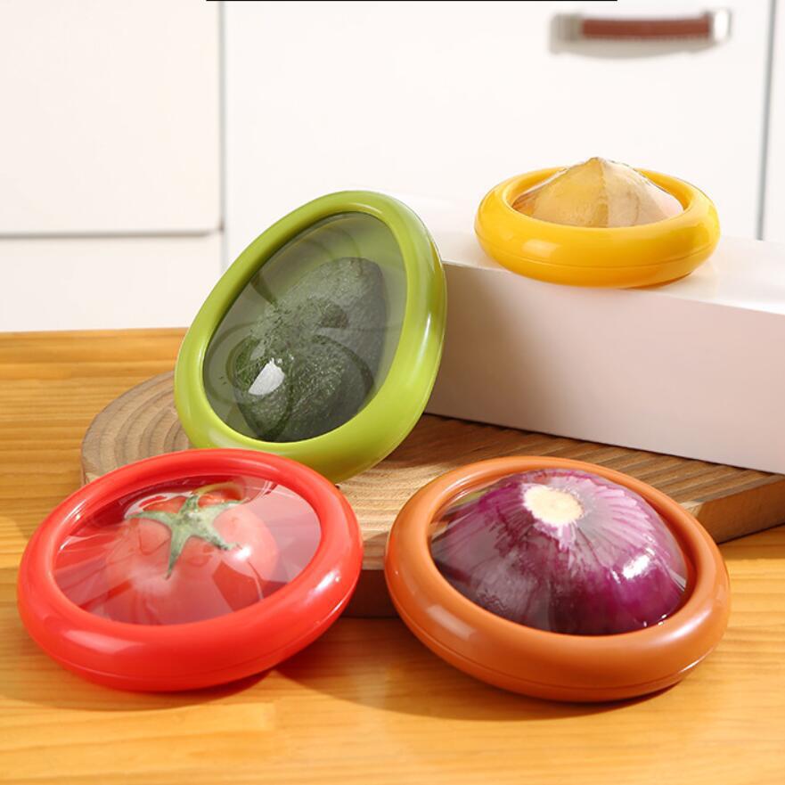 Food Storage Kits - Silicone Fruit and Vegetable Fresh-keeping Box,