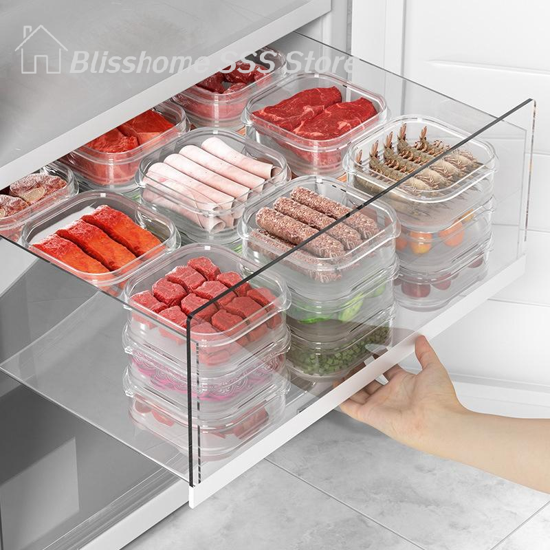 Food Storage Organization - 【S】5/10PCS Freeze Meat Preservation Box Refrigerator