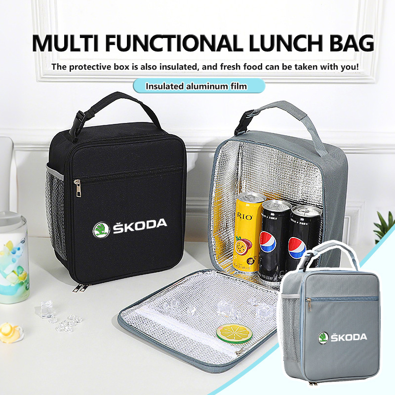 Food Storage Yeti - For Skoda Insulated Lunch Bag Car