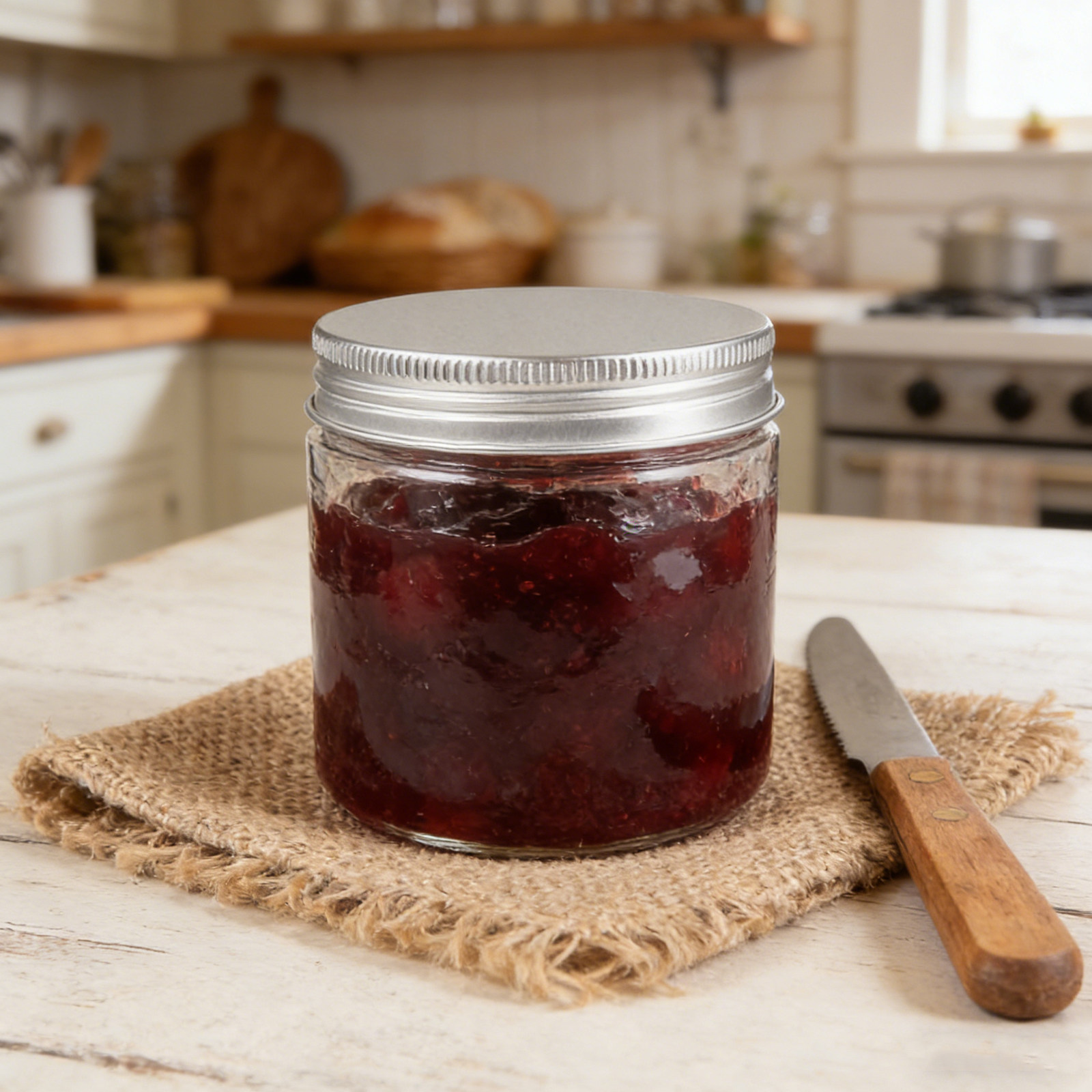 Food Storage Jars With Lids - 12Pcs Wide Mouth Mini Storage Jars