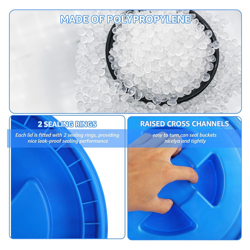 Food Storage Recommendations - 【Recommend】2 Pieces 5 Gallon Leak-Proof Bucket