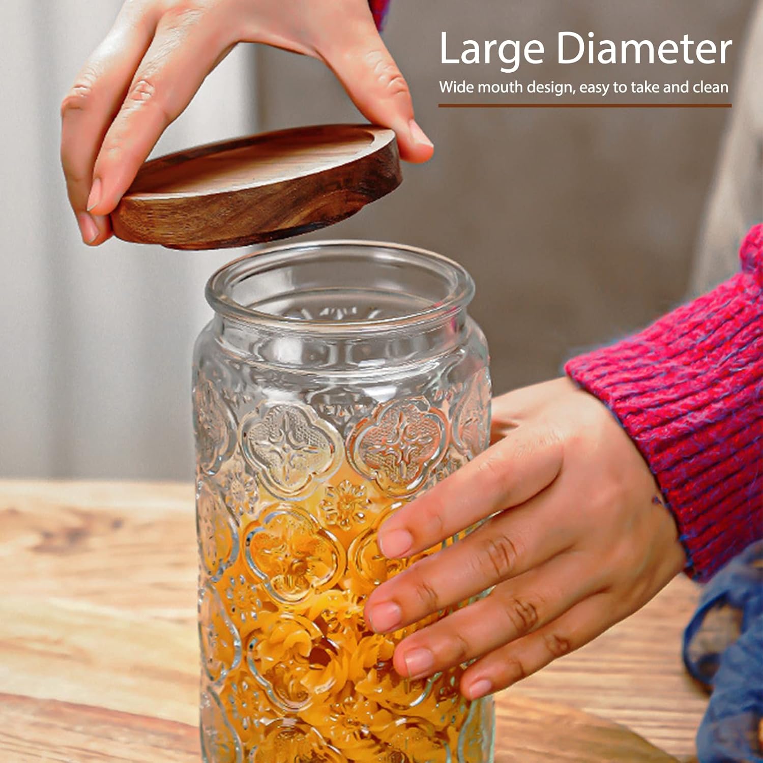 35oz/1000ml Glass Storage Jars – обзор и цена Food Storage Glass Containers