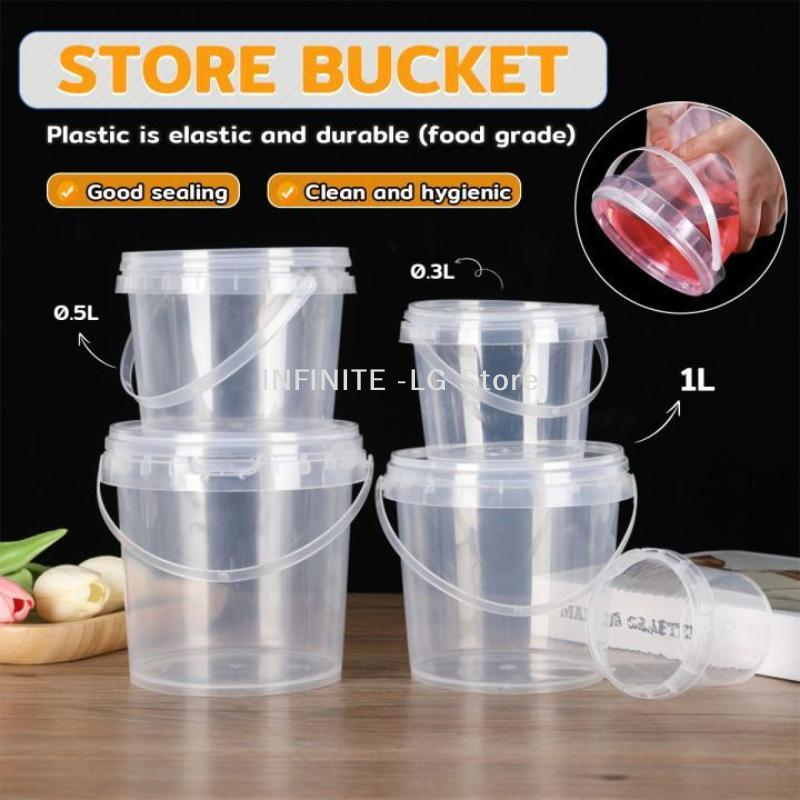 10pcs Plastic 500/1000 ML Buck – обзор и цена Food Storage And Containers