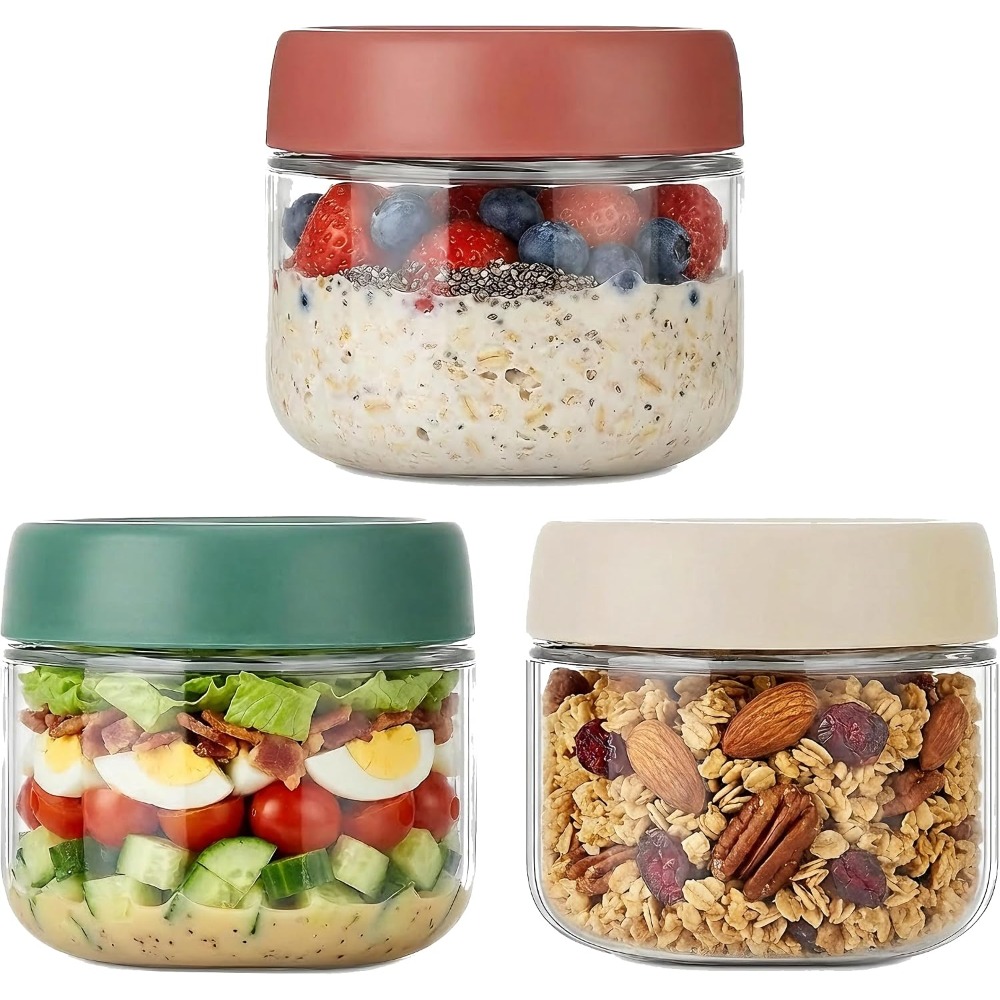 3 Pack 10oz Glass Jars with Sc – обзор и цена Food Storage Glass Containers