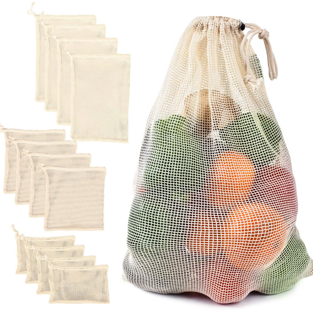 Cotton Mesh Vegetable Bags Pro – обзор и цена Produce Bag Reusable Mesh
