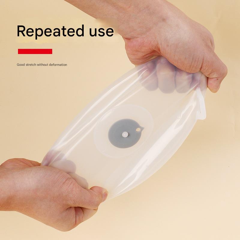 4Pcs/Set Silicone Fresh-keepin – обзор и цена Silicone Stretch Lid