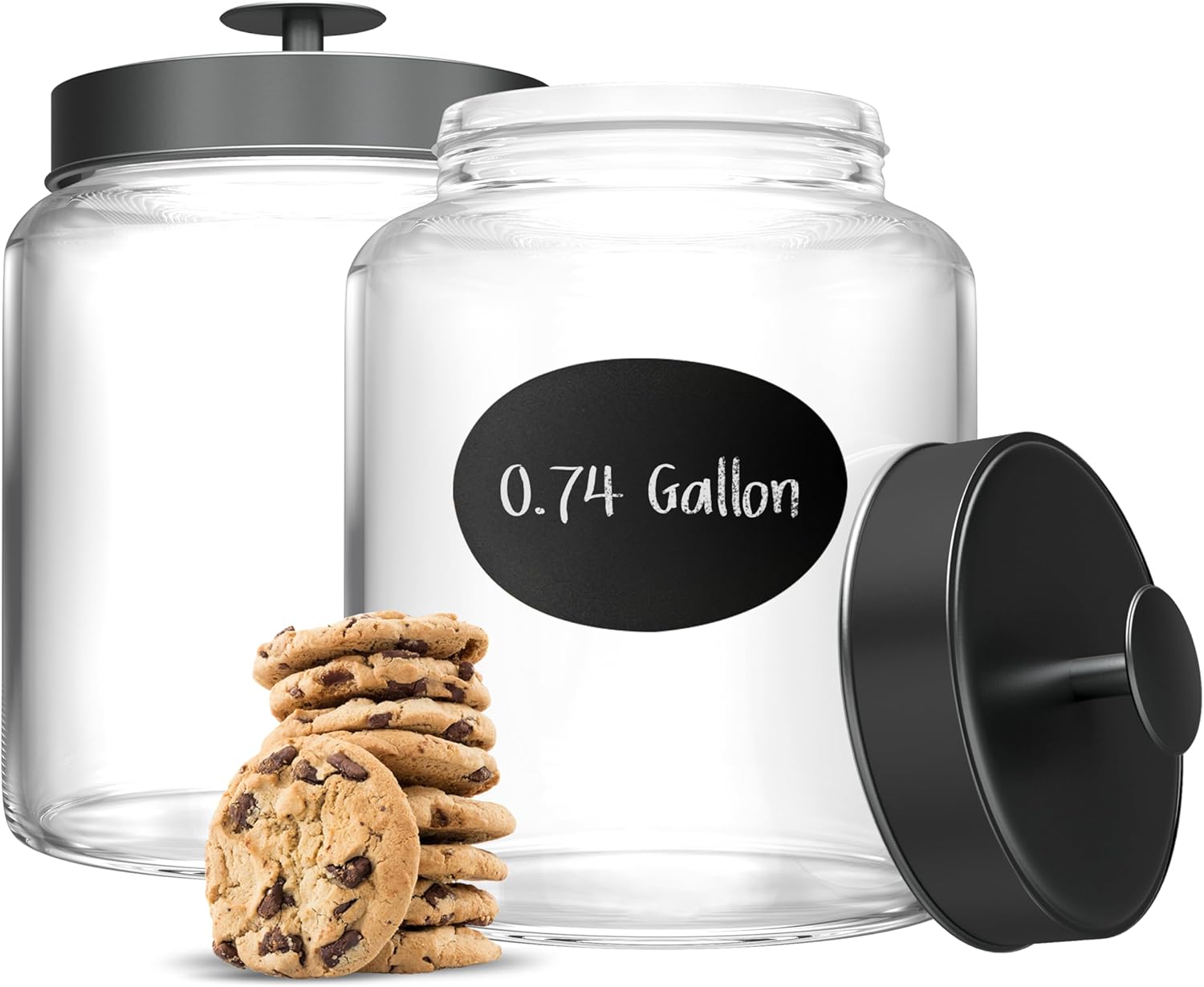 Glass Kitchen Canister Set, Fo – обзор и цена Food Storage Glass Containers