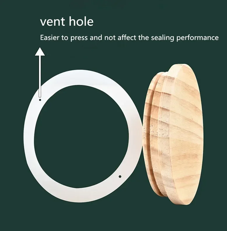 Reusable Bamboo Wood Lids Vari – обзор и цена Silicone Stretch Lid