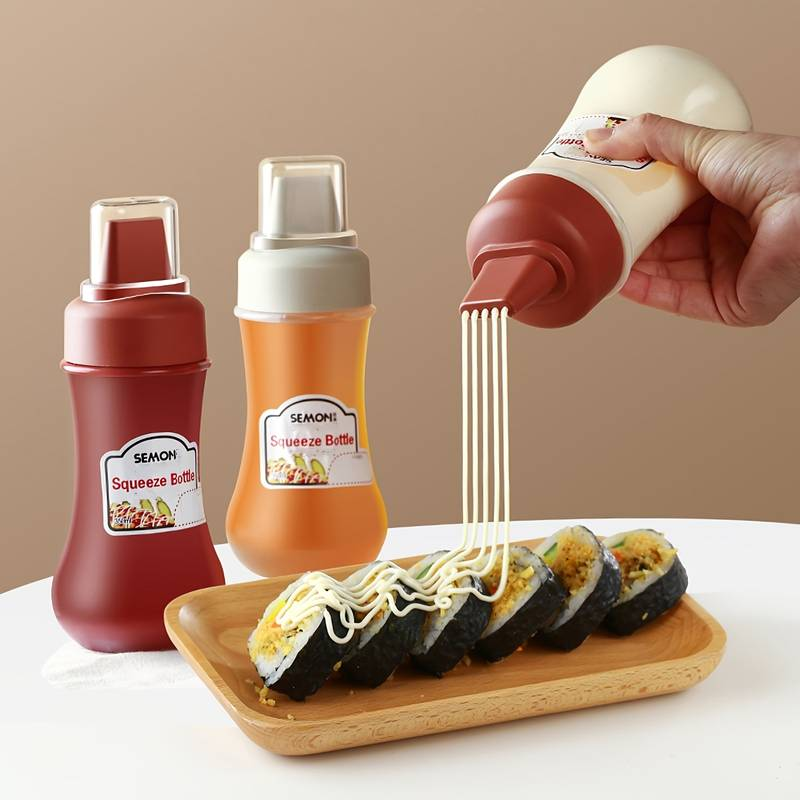 3pcs Squeeze Sauce Bottle Leak – обзор и цена Herb Keeper Container