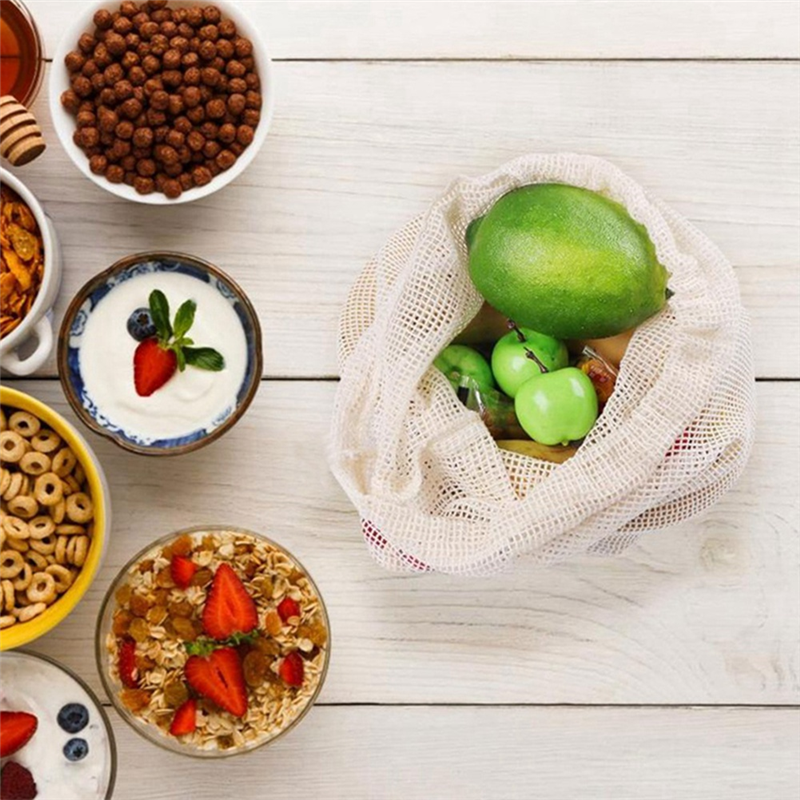 -A23G 9Pcs/Set High Quality Me – обзор и цена Produce Bag Reusable Mesh
