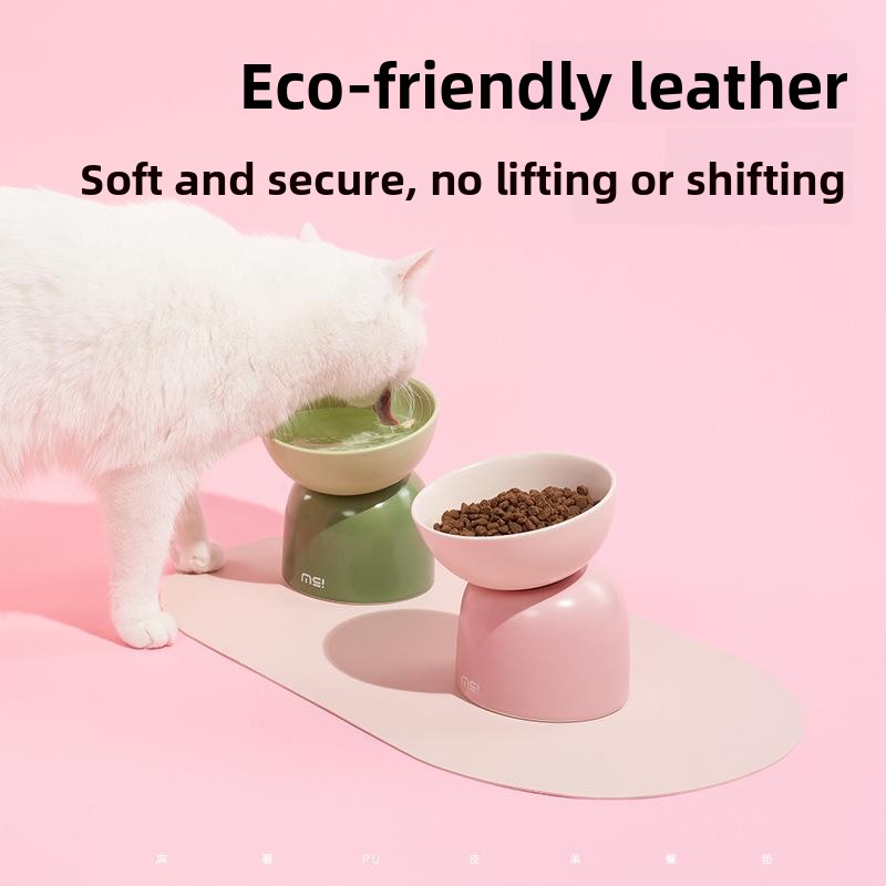 Cute  Bowl PU Leather Mat  Cag – обзор и цена Food Storage Recommendations