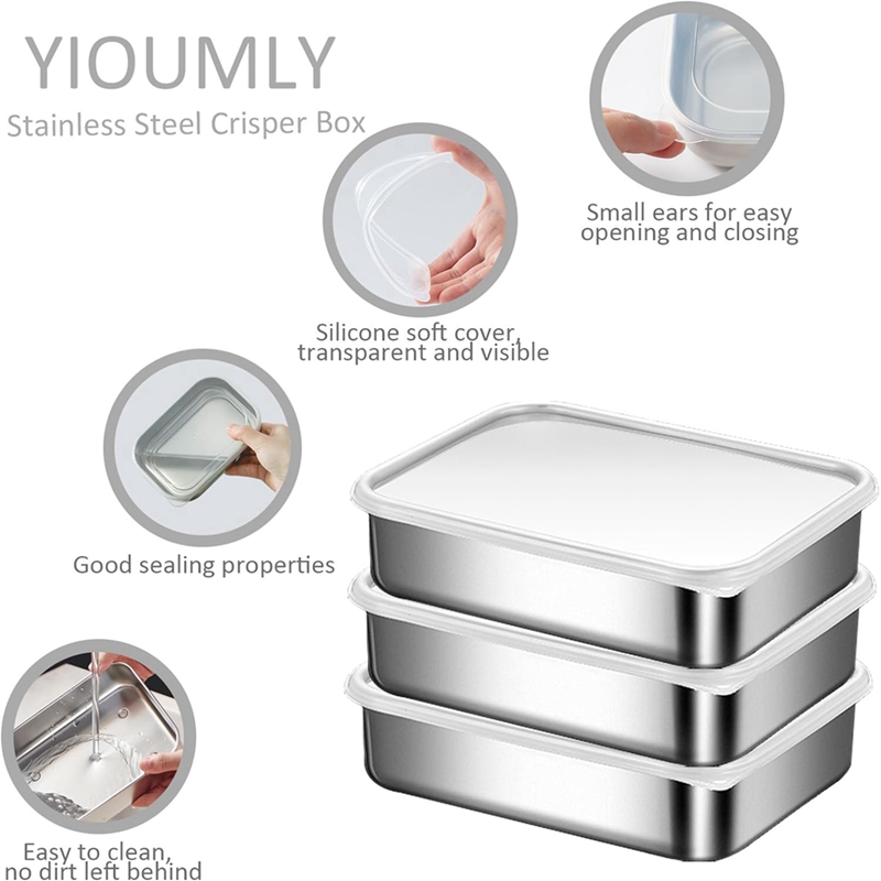 Stainless Steel Containers for – обзор и цена Food Storage And Containers