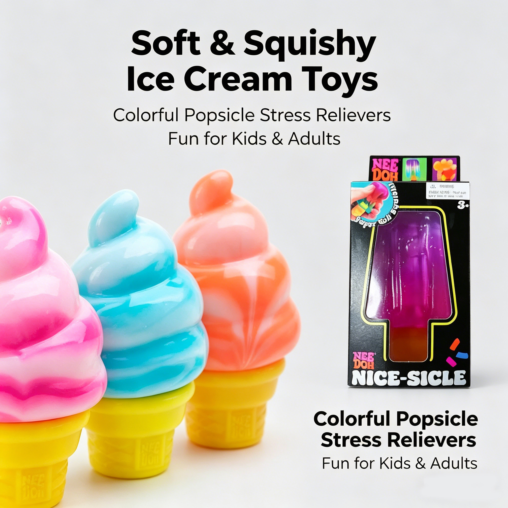 Blind Box Fuzz Ball Ice Cream  – обзор и цена Food Storage And Containers