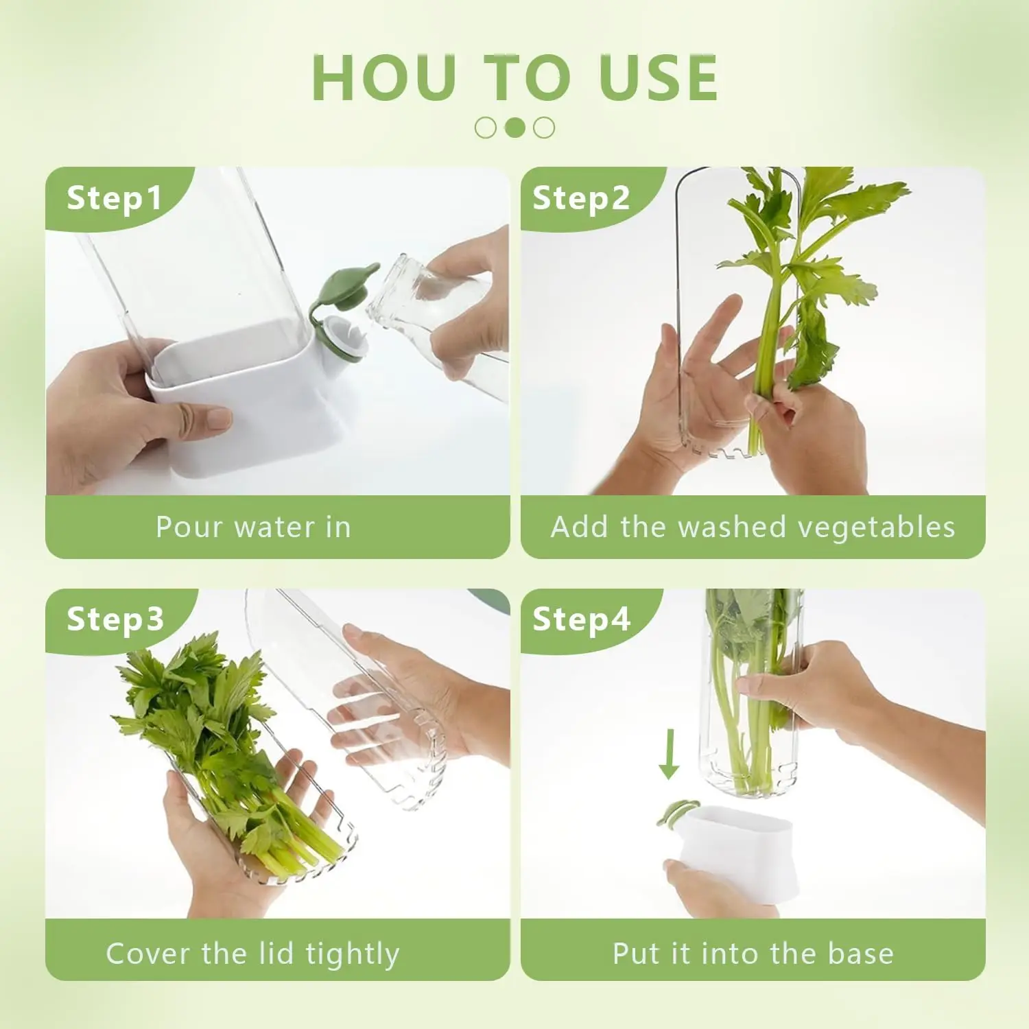 Herb Keeper for Refrigerator K – обзор и цена Herb Keeper Container