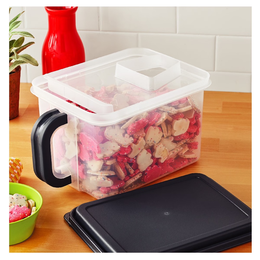 Mainstays Medium Plastic Canis – обзор и цена Food Storage Organization