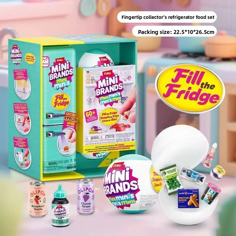 Mini Brands Fill The Fridge Bl – обзор и цена Food Storage Kits
