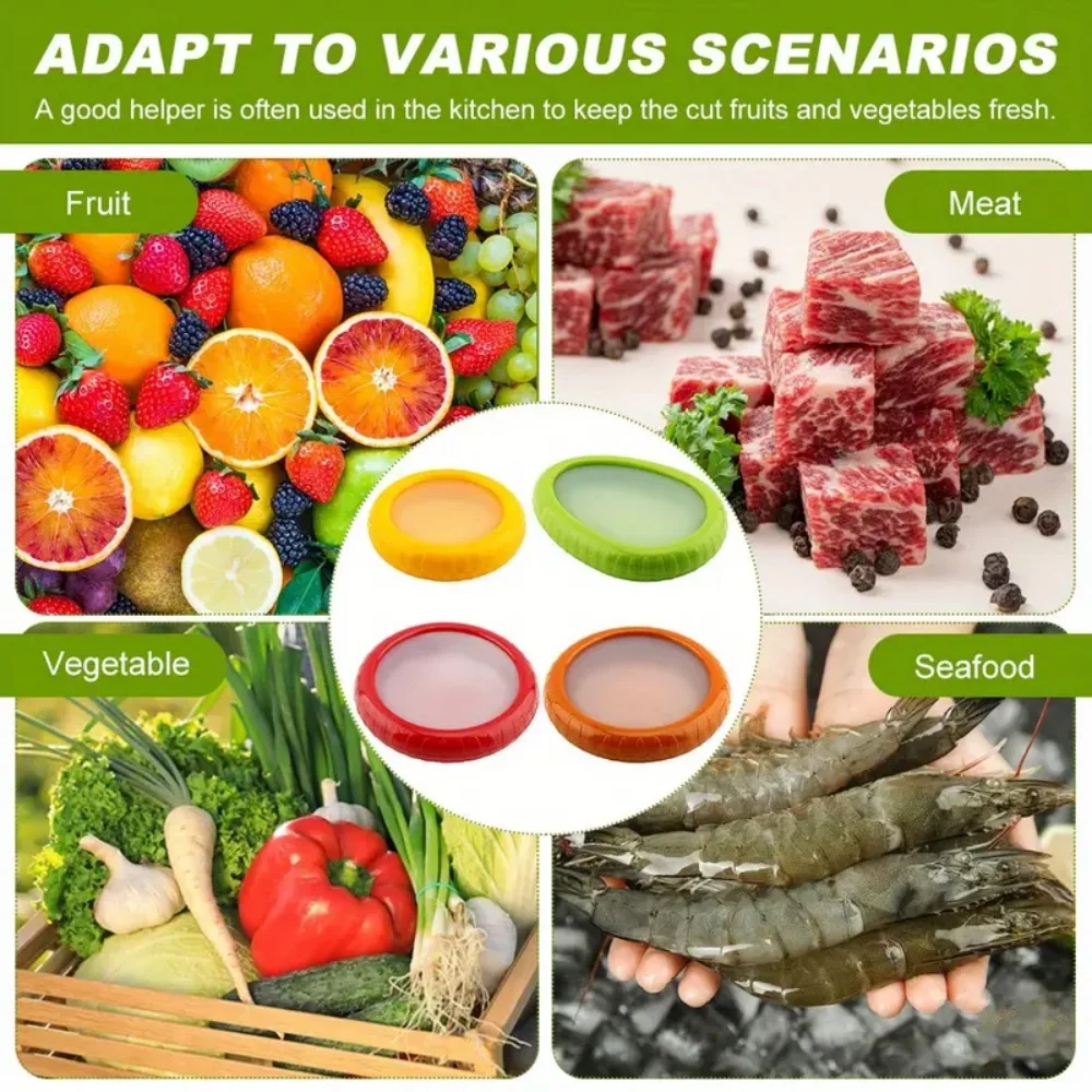 Silicone Fruit and Vegetable F – обзор и цена Food Storage Kits