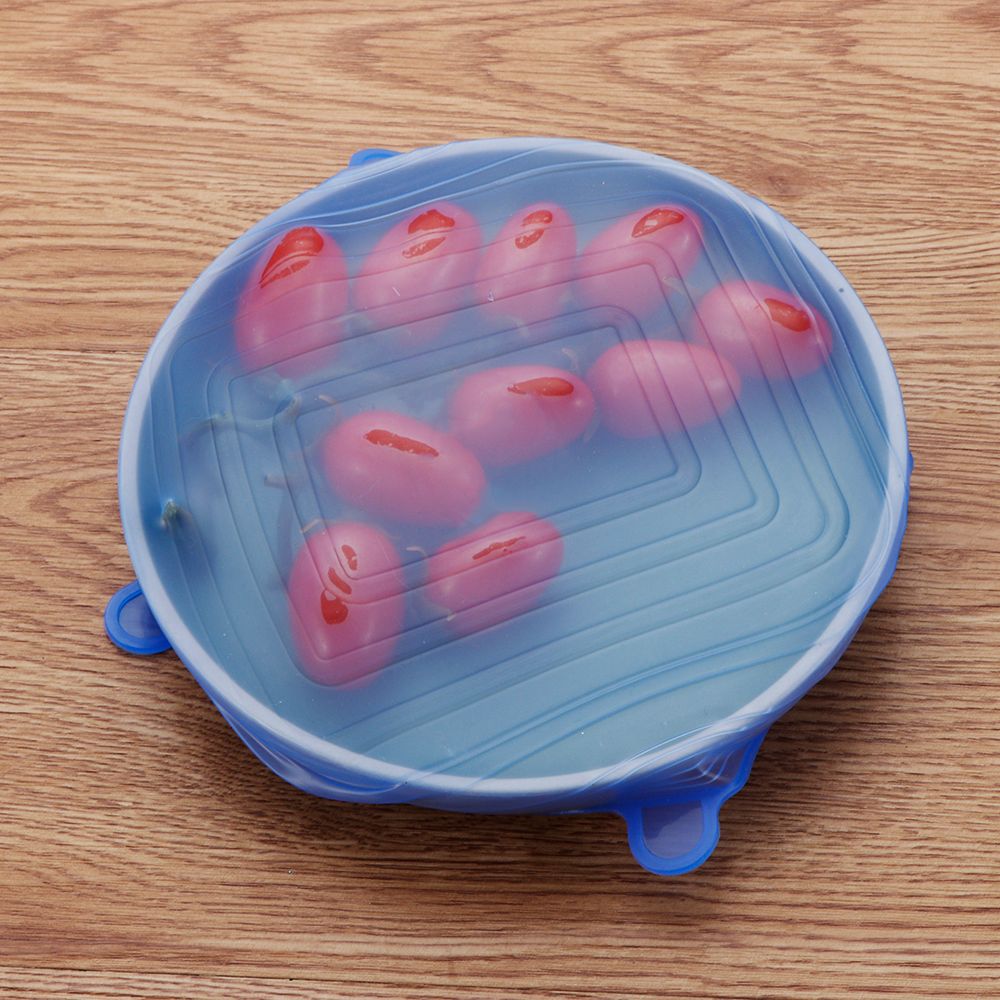 4 Color Kitchen Tools Food Fre – обзор и цена Silicone Stretch Lid