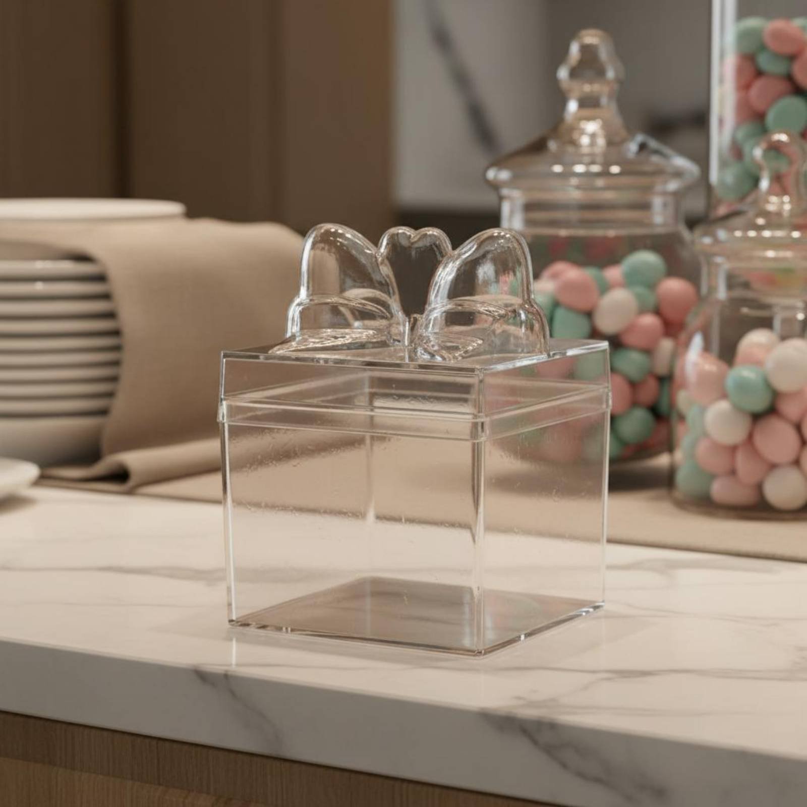 Clear Plastic Candy Box with R – обзор и цена Food Storage And Containers