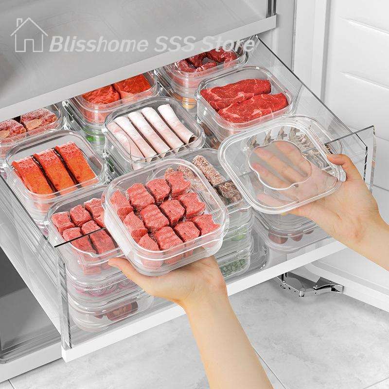 【S】5/10PCS Freeze Meat Preserv – обзор и цена Food Storage Organization