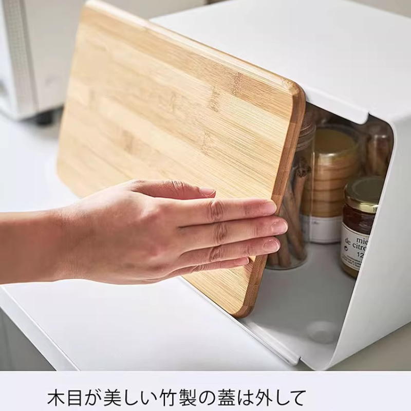 Bamboo Bread Box for Kitchen S – обзор и цена Food Storage Organization