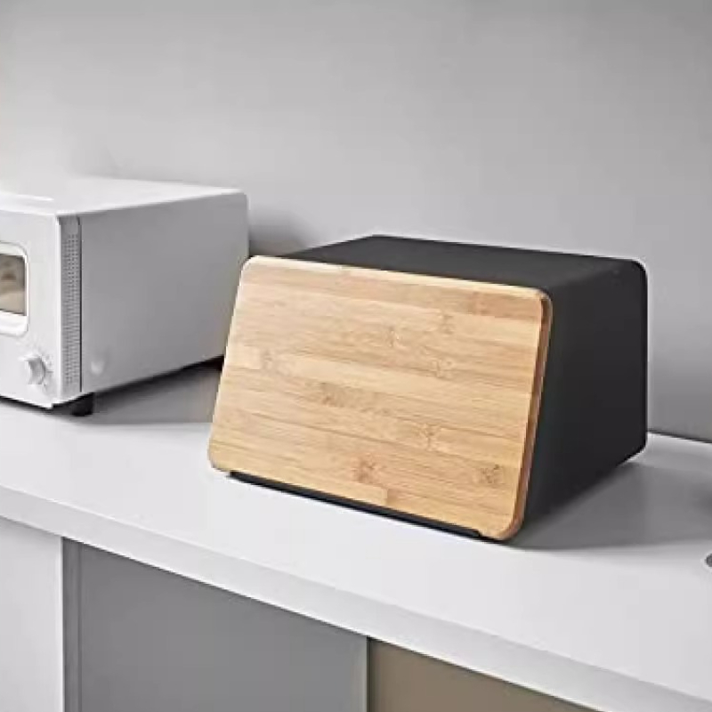 Bamboo Bread Box for Kitchen S – обзор и цена Food Storage Organization
