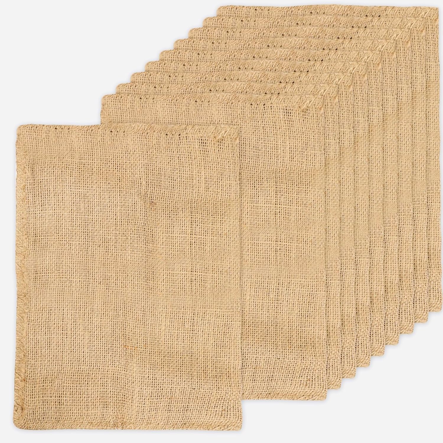 1PC Natural Jute Burlap Sacks  – обзор и цена Food Storage Roots
