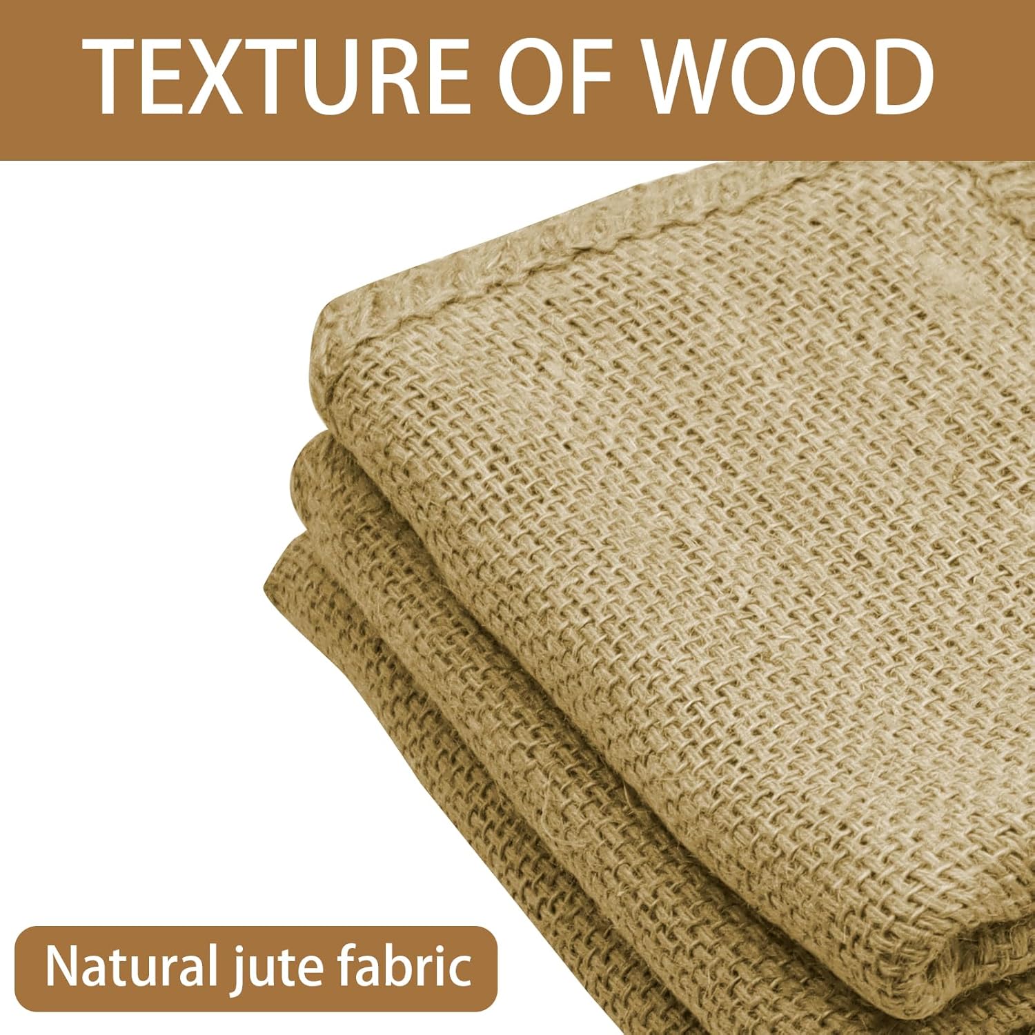 1PC Natural Jute Burlap Sacks  – обзор и цена Food Storage Roots