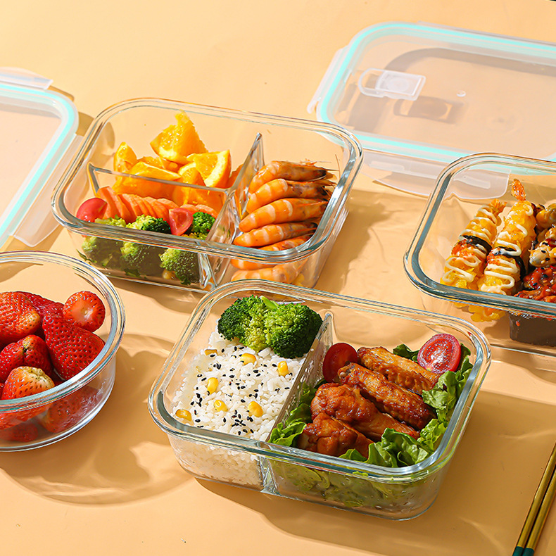 Glass Fresh-Keeping Box high B – обзор и цена Food Storage Glass Containers