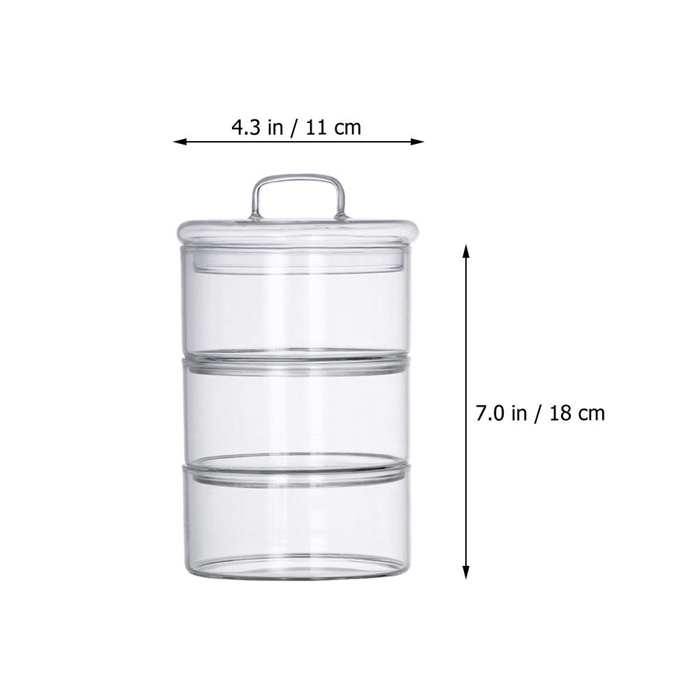 1Set Clear Glass Storage Bowl  – обзор и цена Food Storage Glass Containers