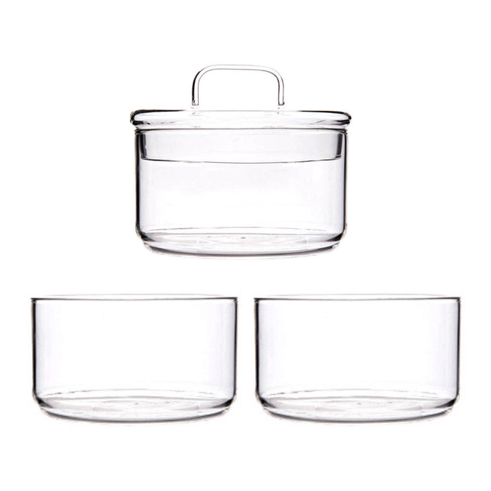 1Set Clear Glass Storage Bowl  – обзор и цена Food Storage Glass Containers