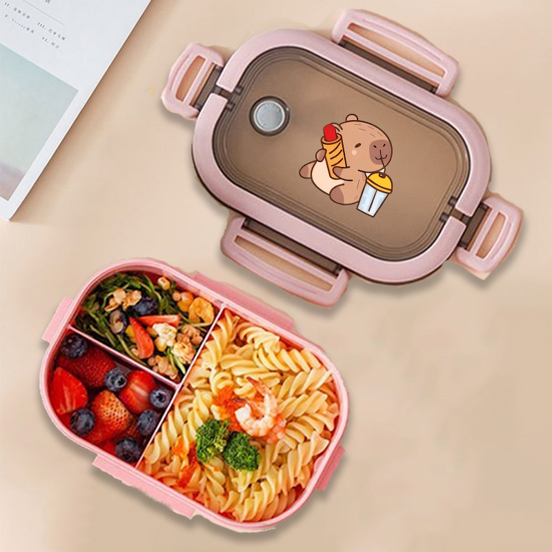 Capybara Bento Lunch Box Anime – обзор и цена Food Storage And Containers