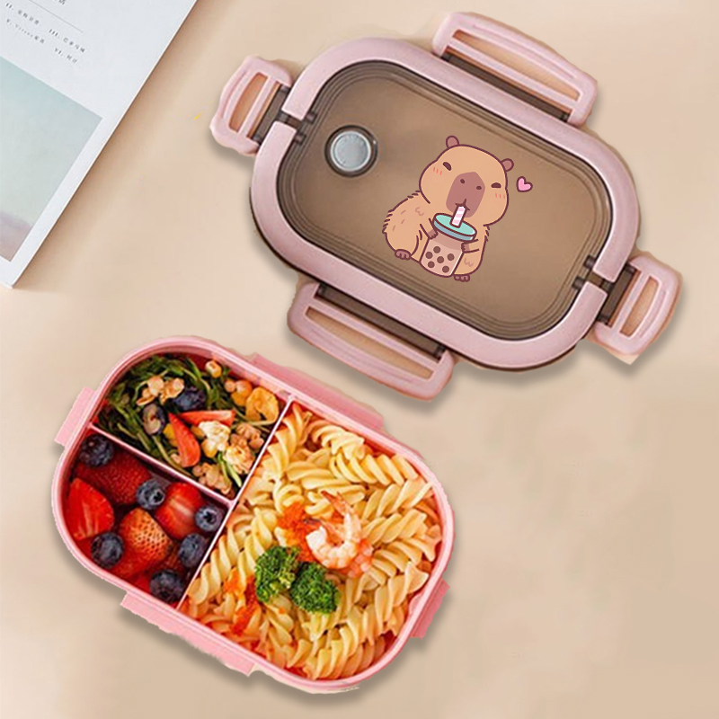 Capybara Bento Lunch Box Anime – обзор и цена Food Storage And Containers
