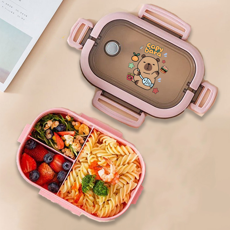 Capybara Bento Lunch Box Anime – обзор и цена Food Storage And Containers