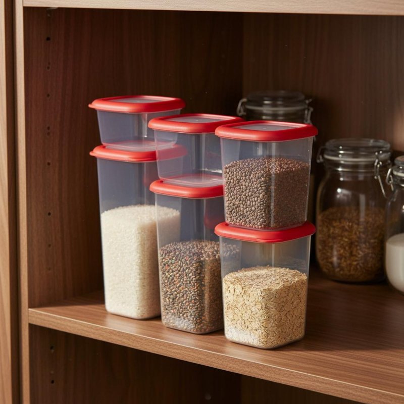 6 Pieces Airtight Food Storage – обзор и цена Food Storage Organization