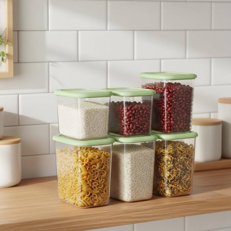 6 Pieces Airtight Food Storage – обзор и цена Food Storage Organization