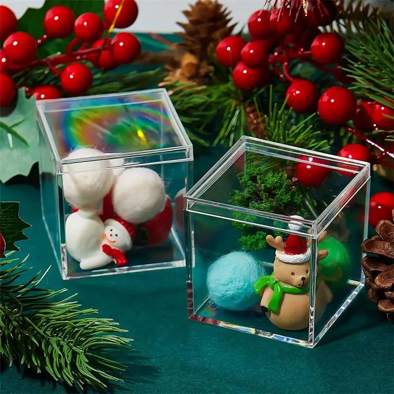12 PCS Transparent Acrylic Box – обзор и цена Food Storage Organization