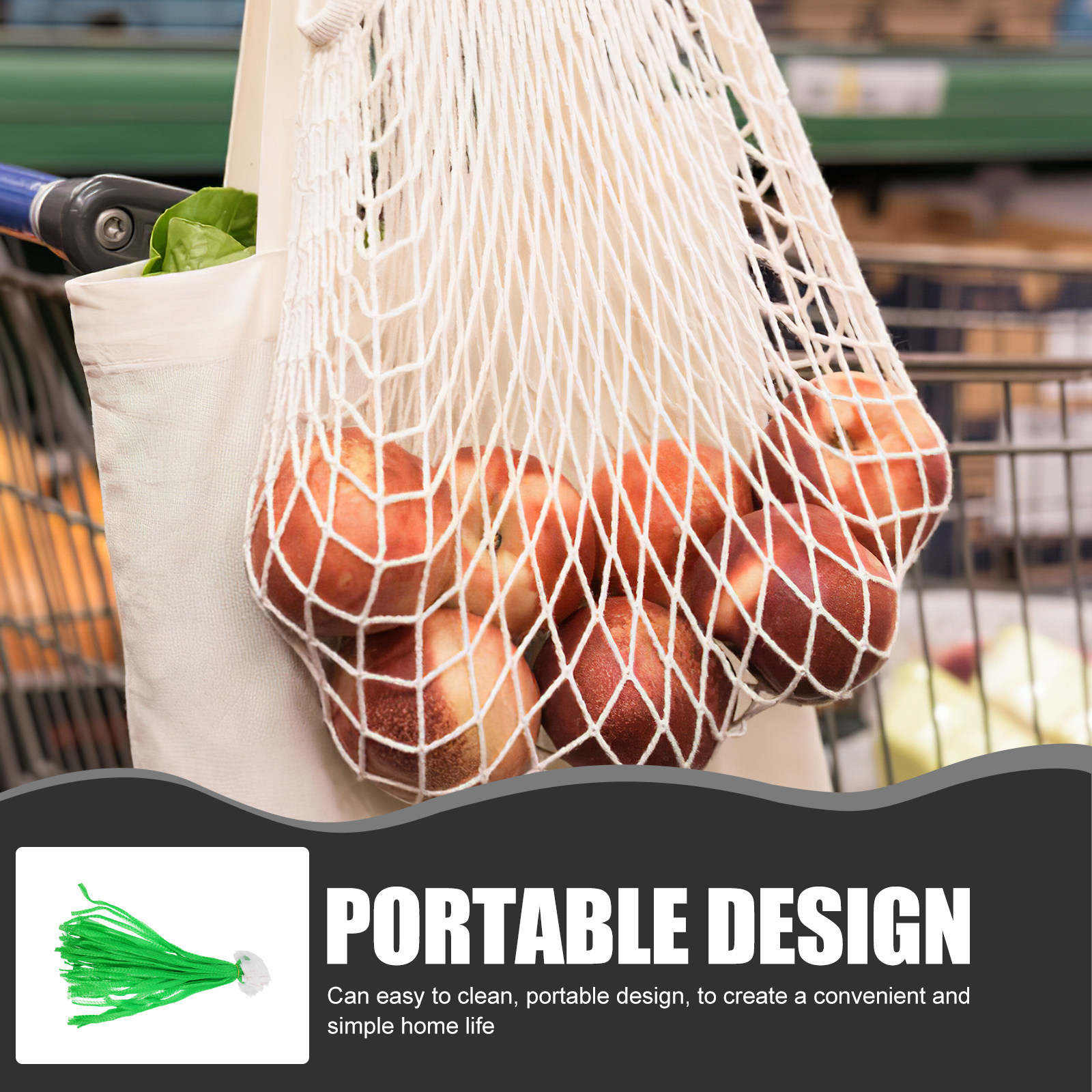 100Pcs Vegetable Mesh Bags Reu – обзор и цена Produce Bag Reusable Mesh