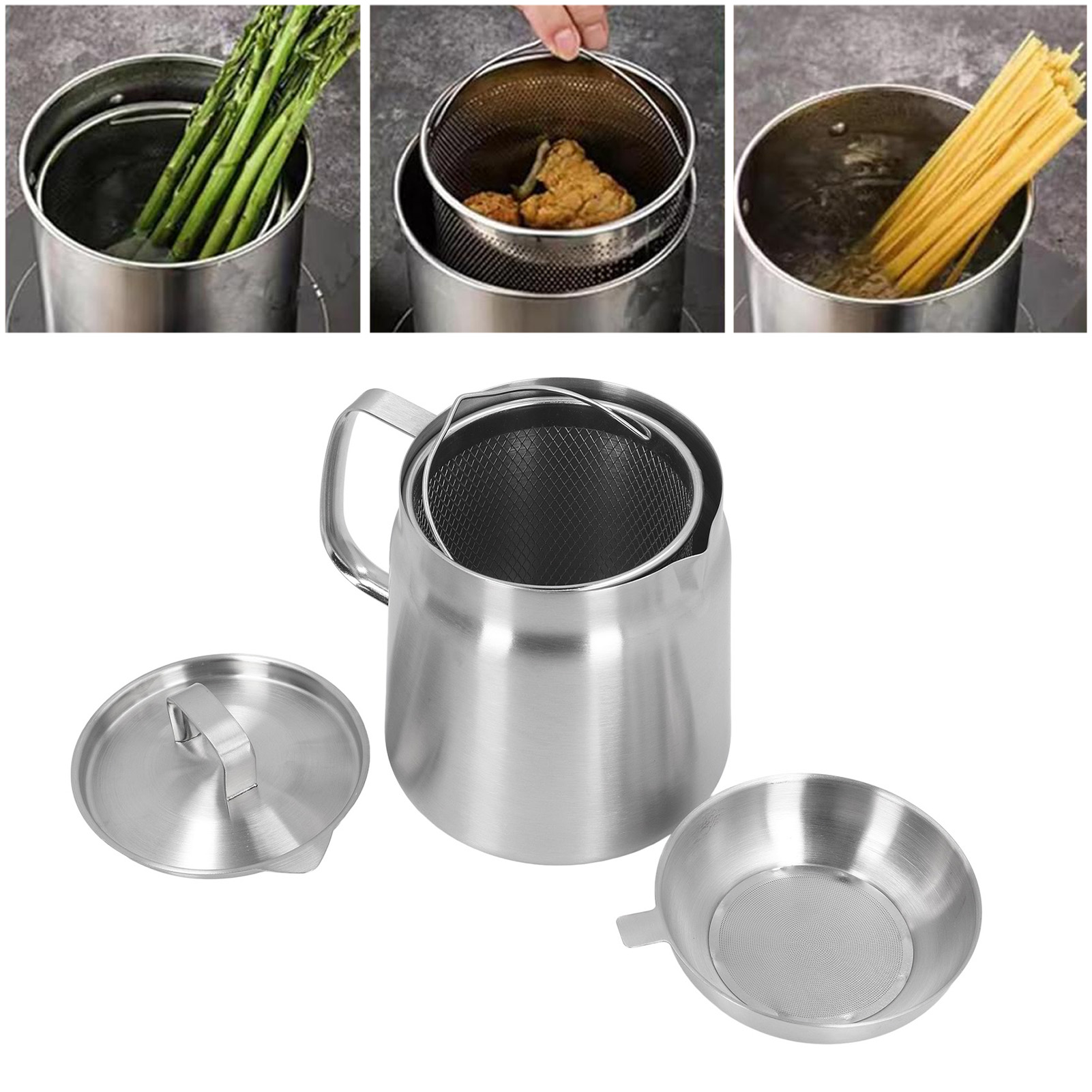 Oil Strainer Pot Multifunction – обзор и цена Herb Keeper Container