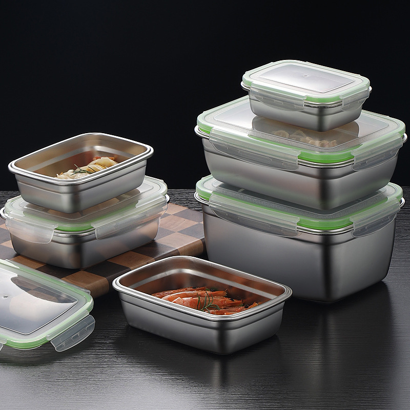 304 Stainless Steel Lunch Box  – обзор и цена Food Storage Kits