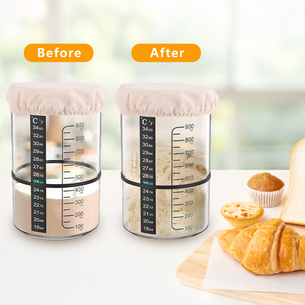 Sourdough Starter Jar Kit 1000 – обзор и цена Food Storage Kits
