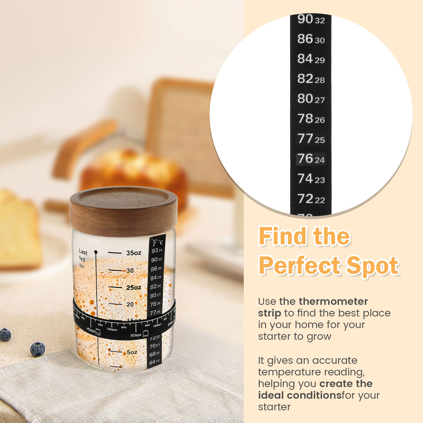 Sourdough Starter Jar Kit 1000 – обзор и цена Food Storage Kits