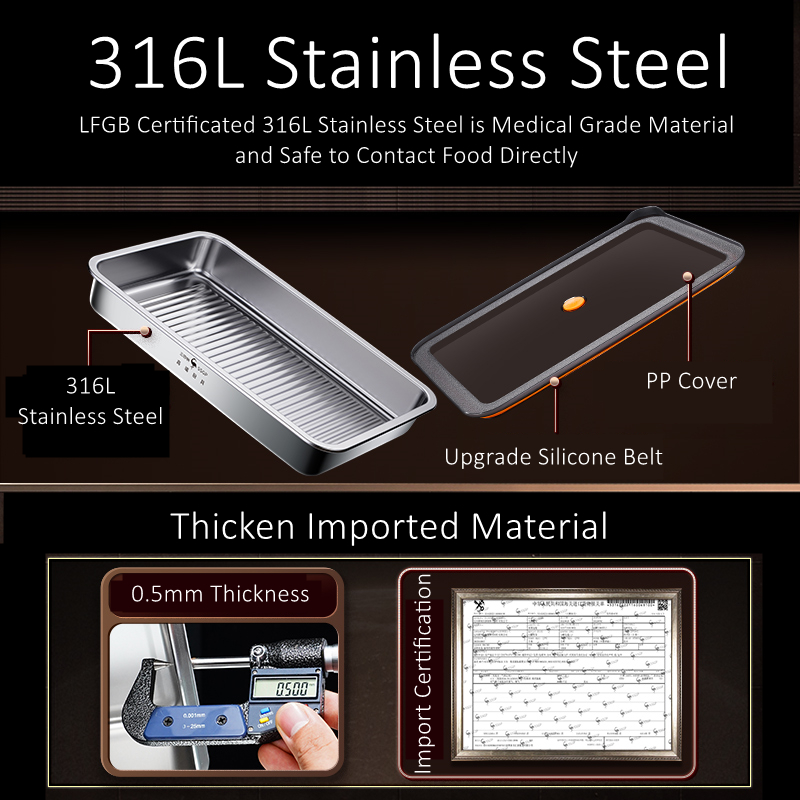 LFGB Certificate 316L Stainles – обзор и цена Food Storage Kits