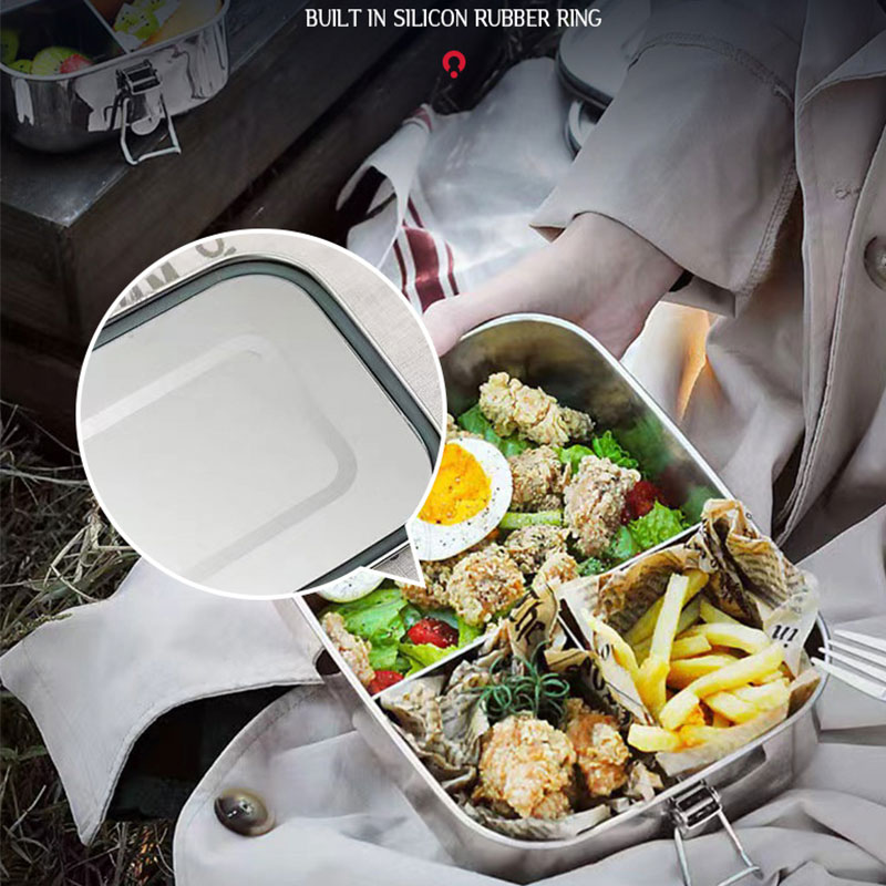 304 Stainless Steel Square Lun – обзор и цена Food Storage Kits