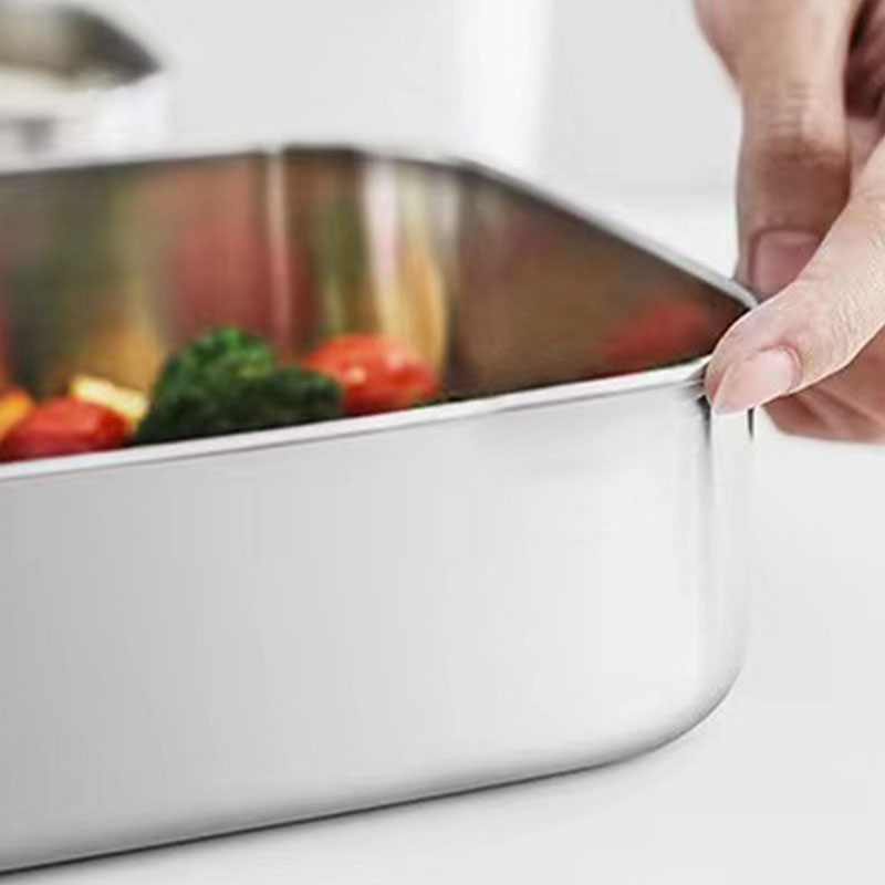 304 Stainless Steel Square Lun – обзор и цена Food Storage Kits
