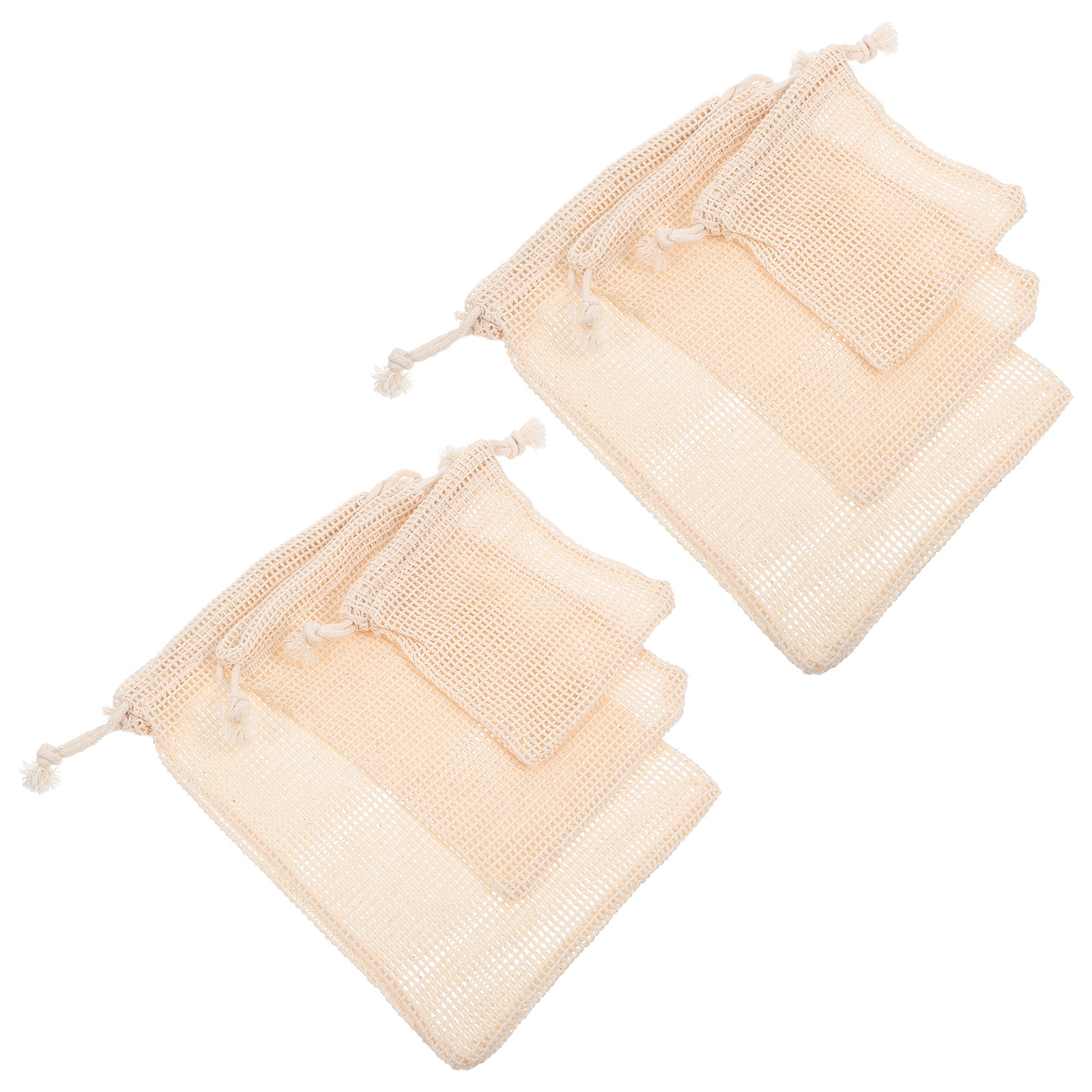 6Pcs Cotton Mesh Vegetable Sto – обзор и цена Produce Bag Reusable Mesh