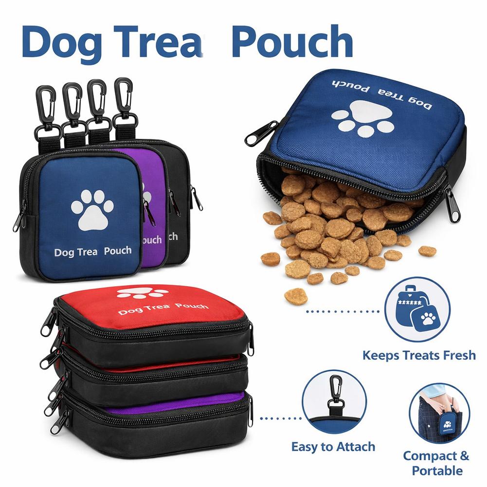 Dog Snack Bag Portable Pet Tre – обзор и цена Food Storage Zipper