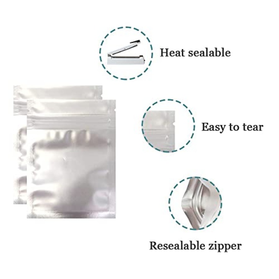 00 Pcs Mylar Bag Food Storage  – обзор и цена Food Storage Zipper