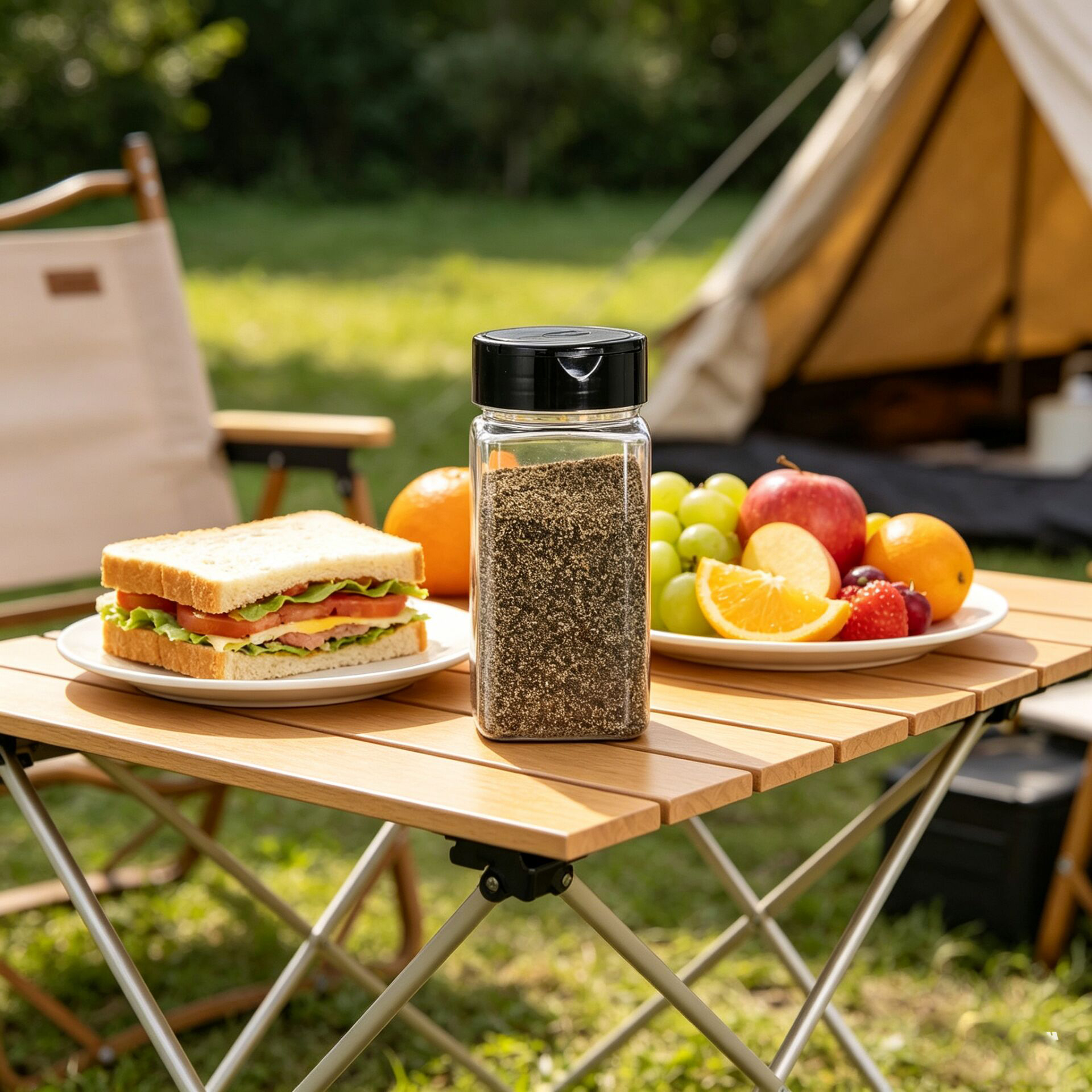 Square Large Plastic Spice Jar – обзор и цена Food Storage Jars With Lids